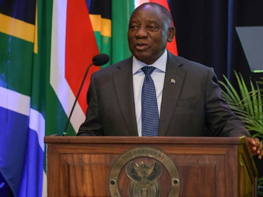S.Africa's president prioritises growth, jobs as parliament opens