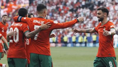 Euro 2024 day nine: Portugal reach knockout stages and Belgium pick up first win