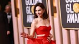 Lily James' cut-out Versace dress wins the Golden Globes: 'Everyone else can go home'