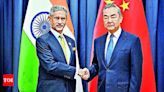 Redouble disengagement efforts, LAC peace essential: Jaishankar to Wang - Times of India