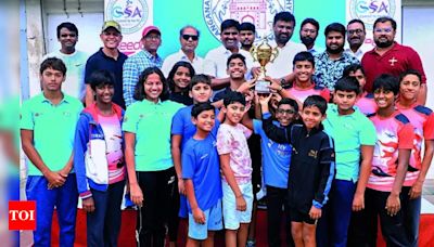 Nithya and Mokshitha Shine in Hyderabad Swimming Championship | Hyderabad News - Times of India