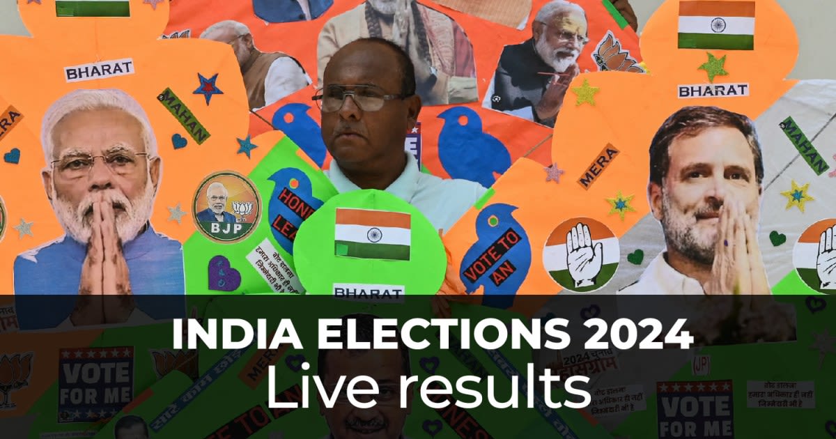 Follow the vote: India election live results 2024