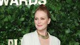 Julianne Moore Looks Like a Goddess in Plunging White Gown at Gotham Awards