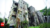 Residents demand repair and maintenance of buildings in PMC colonies after collapse | Pune News - Times of India