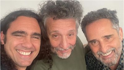 Juan Pablo Sorín cumplió años y sorprendió con un festejo a puro canto con el Mono Burgos, Jorge Drexler y Fito Páez