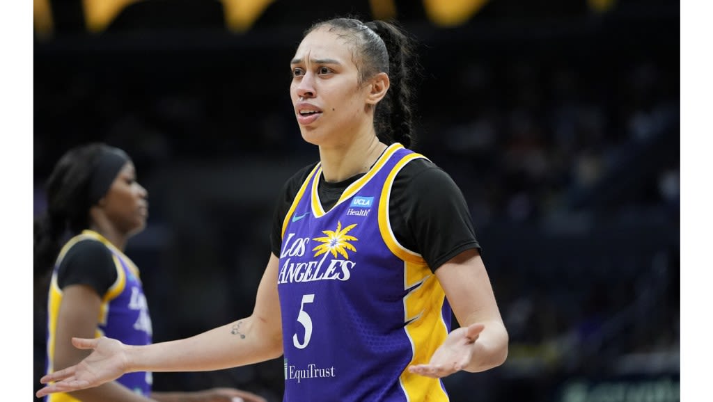 Sparks’ Dearica Hamby sues WNBA, Aces alleging discrimination