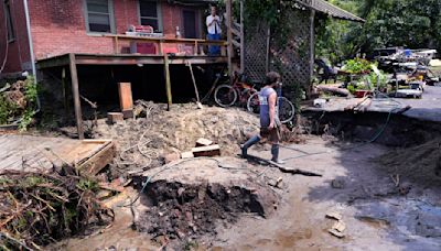 Vermonters, pummeled by floods exactly a year apart, are assessing damage, beginning cleanup