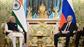 Modi tells Putin 'murder of innocent children heart-wrenching' on visit to Moscow day after Ukraine strikes