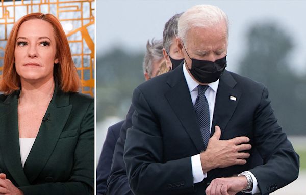 Jen Psaki forced to edit book after making misleading claim about Biden not checking watch at ceremony