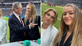 Laura Woods bonds with Sir Keir Starmer over Arsenal at Euro 2024 final