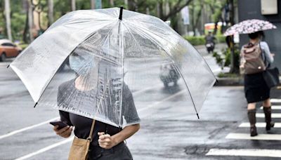 週日全台有雨！降雨空檔高溫衝33度