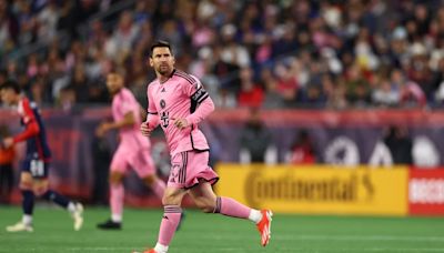 Control en el área y rápida definición: así fue el gol de Messi para el Inter Miami ante New England Revolution