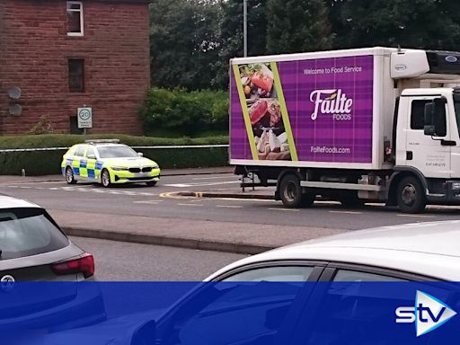 Mobility scooter user taken to hospital after crash with van