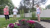 Lake Township woman solves major backyard flooding issue with rain garden