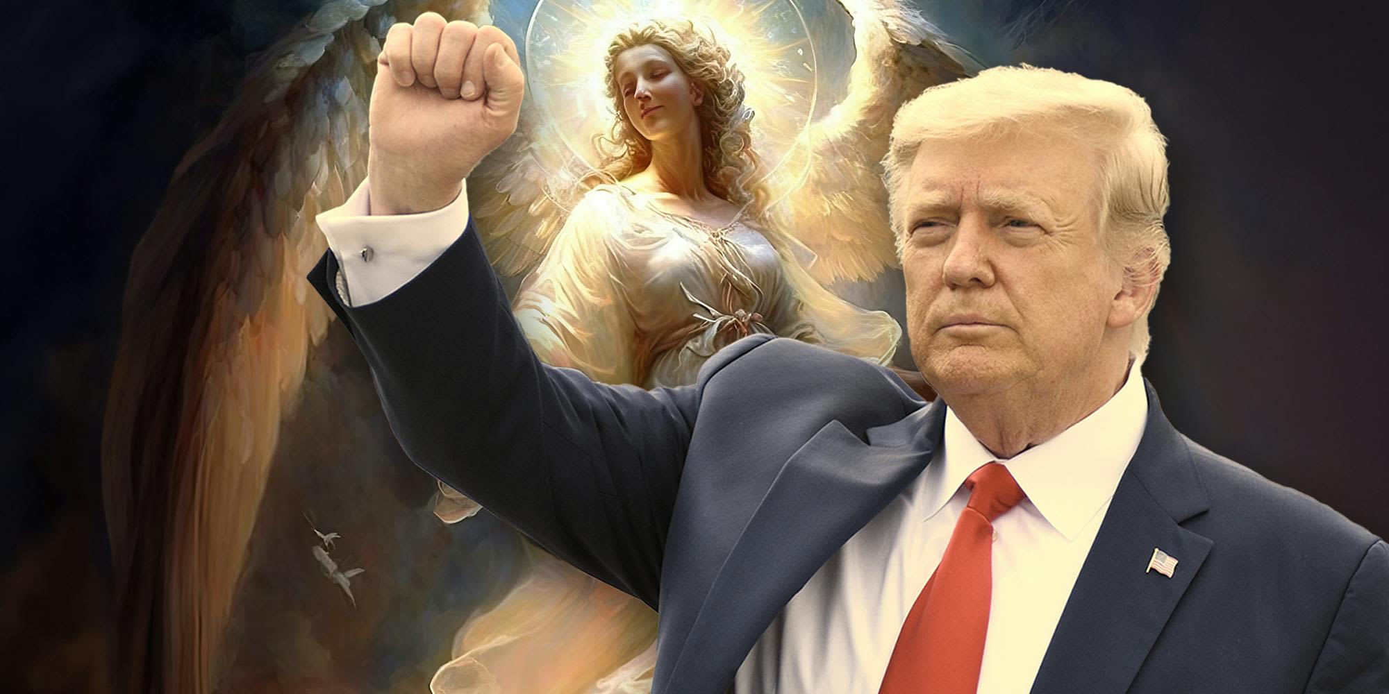 Truth Social explodes with AI images of Jesus protecting Trump from assassination attempt