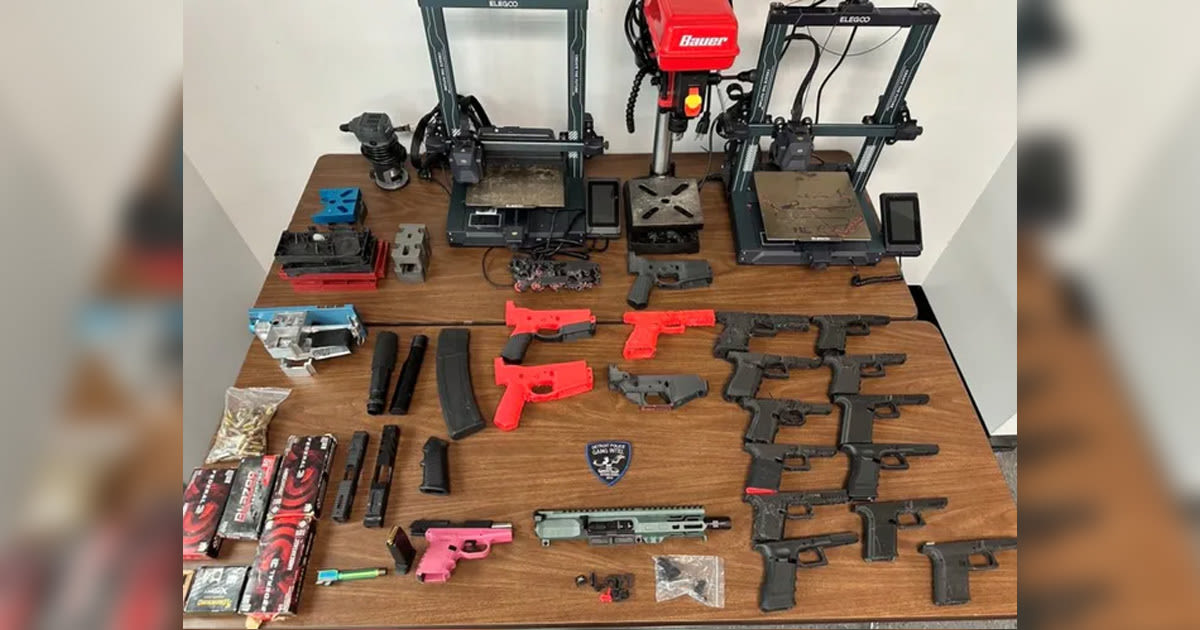 14-Year-Old Arrested for Allegedly Trying to Sell Guns He 3D Printed