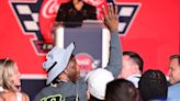 Lamar Jackson visits pit row at NASCAR Coca-Cola 600