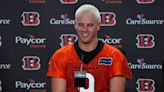 Joe Burrow haircut: Bengals QB says he got bleached blonde buzzcut because he 'got bored'