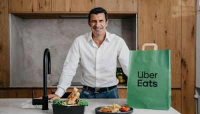 El cochinillo de Figo vuelve tras más de 20 años para el Clásico: así es la idea de Uber Eats