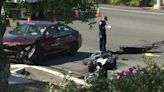 CHP motorcyclist seriously injured in Placer County after driver runs red light and hits him