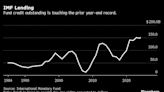 國際貨幣基金組織提供的貸款規模接近紀錄水平 以幫助應對債務和戰爭