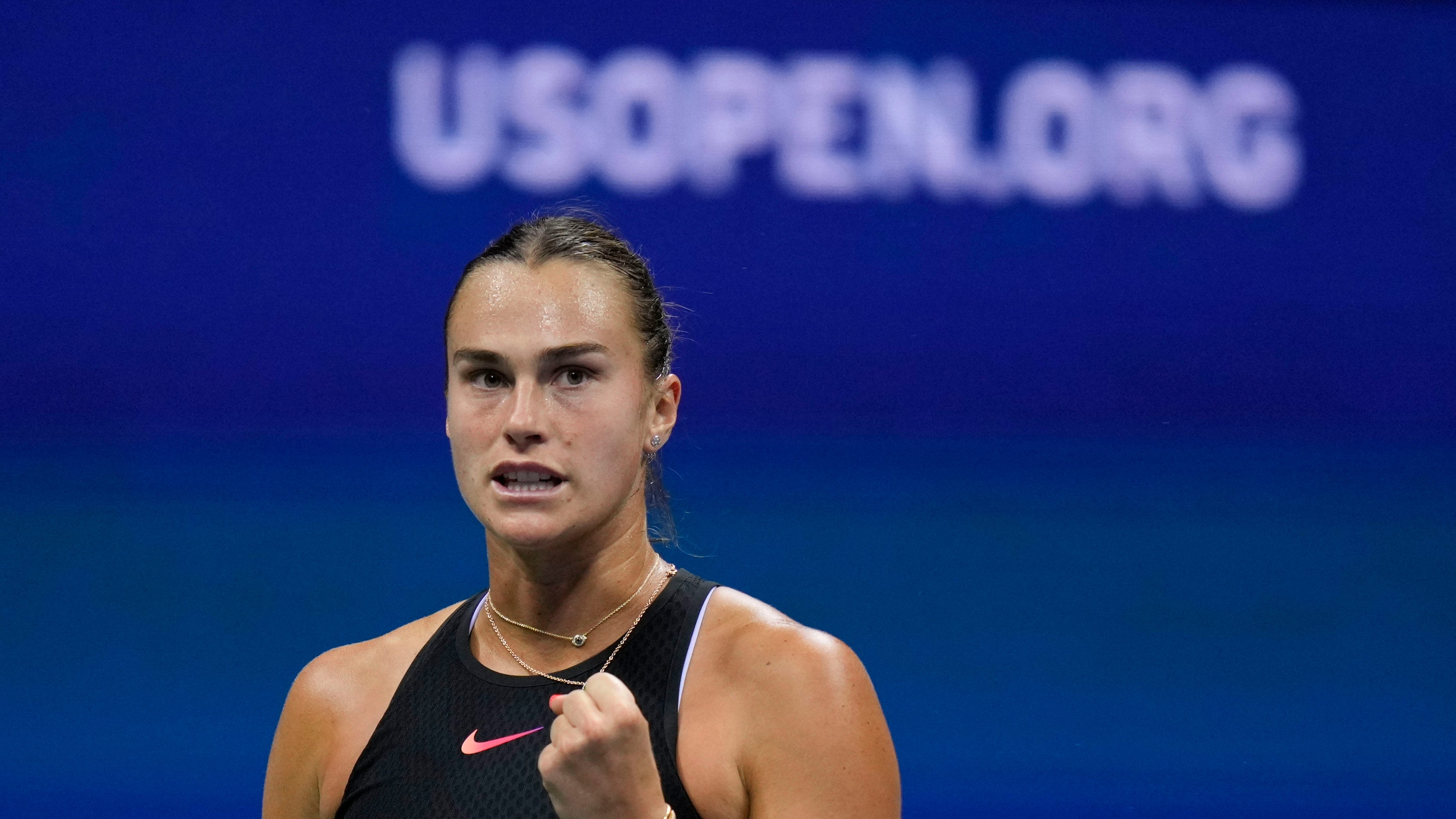 Aryna Sabalenka triumphs to make second straight US Open final