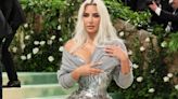 Kim Kardashian Sports Cinched Waist Look at Met Gala 2024