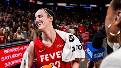 Fever rookie Caitlin Clark's instant reaction to historic win vs. Liberty