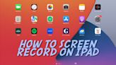 How to screen record on an iPad