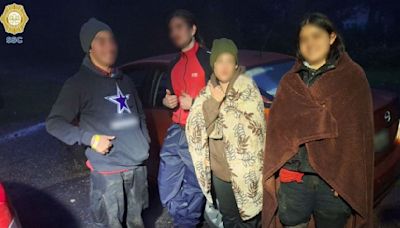Policías localizan a 4 jóvenes que se extraviaron en el Ajusco