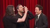 Watch Keanu Reeves pull a knife out of David Blaine’s nose in illusionist’s terrifying trick