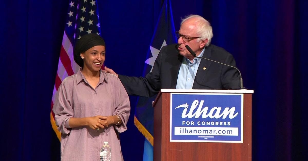 Sen. Sanders campaigning in Minnesota for Rep. Ilhan Omar and Vice President Kamala Harris