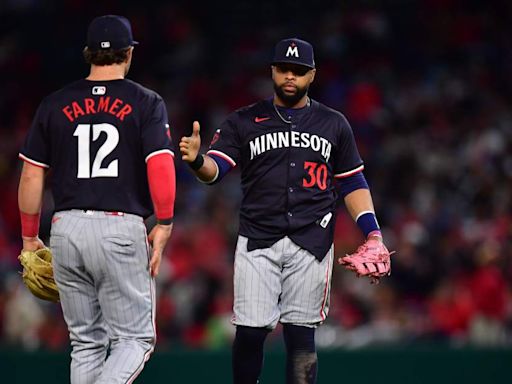 Twins batter Angels, get back to .500 with sixth straight win