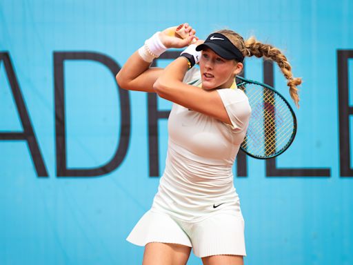 In her last match as a 16-year-old, Mirra Andreeva beats Wimbledon champion Marketa Vondrousova in Madrid | Tennis.com