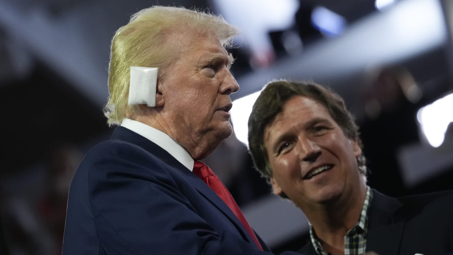 Tucker Carlson’s Ex-Producer Is Shooting a Donald Trump Docuseries