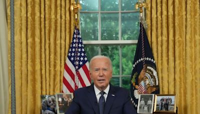 Biden in Oval Office address calls for calm, says political change happens 'at the ballot box, not with bullets'