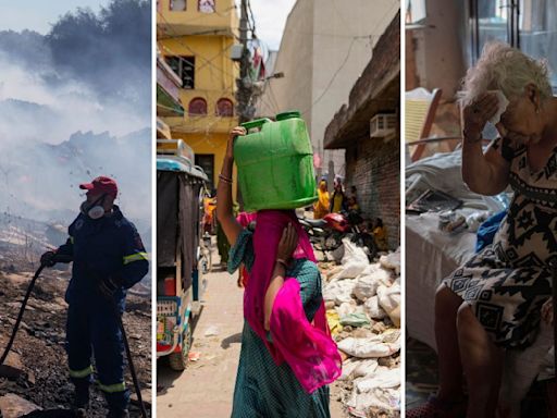 Extreme weather hits parts of globe - including deadly heatwaves | ITV News