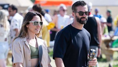 Spice Girls' Mel C Spotted Holding Hands with Mystery Man at Glastonbury Festival