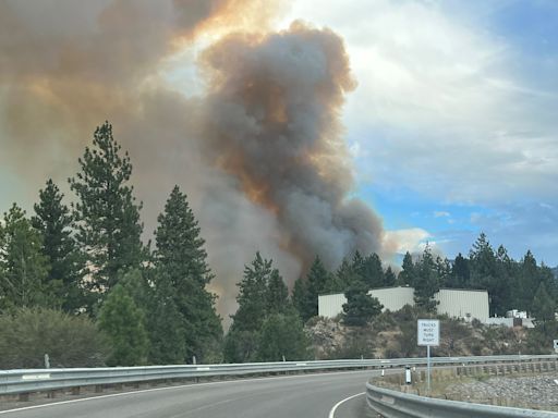 Gold Ranch Fire near I-80 at Calif.-Nev. border has no containment