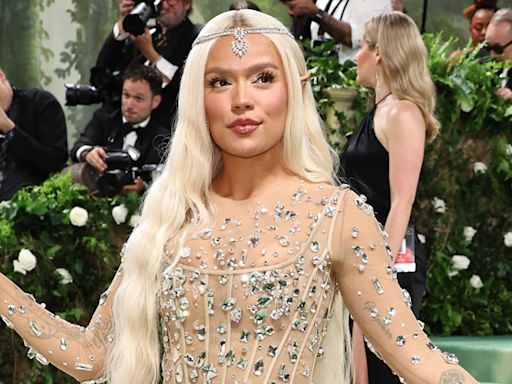 Karol G Transforms Into an Elf Complete With Pointed Ears For Met Gala 2024