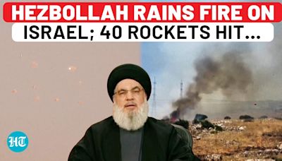 Hezbollah Unleashes 40 Rockets On Northern Israel, Naval Base Targeted | All-Out War Imminent?