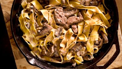 What To Use When You Don't Have Egg Noodles For Beef Stroganoff