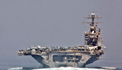 A US Navy carrier strike group equipped with F-35 stealth fighters is rushing to the Middle East along with a submarine packed with Tomahawk missiles