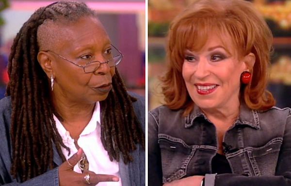 'The View's Whoopi Goldberg snaps at Joy Behar while defending Harrison Butker's controversial commencement speech: "Stop that!"