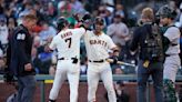 Pinch-hitter Austin Slater hits go-ahead 2-run homer in 6th, Giants beat Athletics 8-3