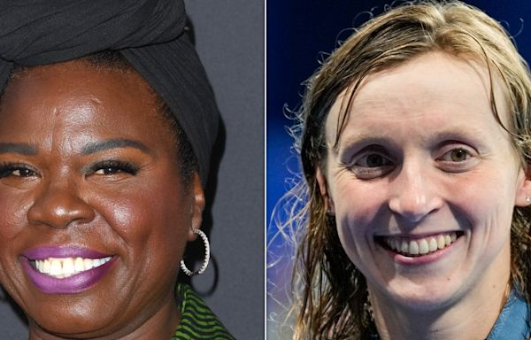 Leslie Jones Asks Katie Ledecky A Gross Question About Olympic Swimming