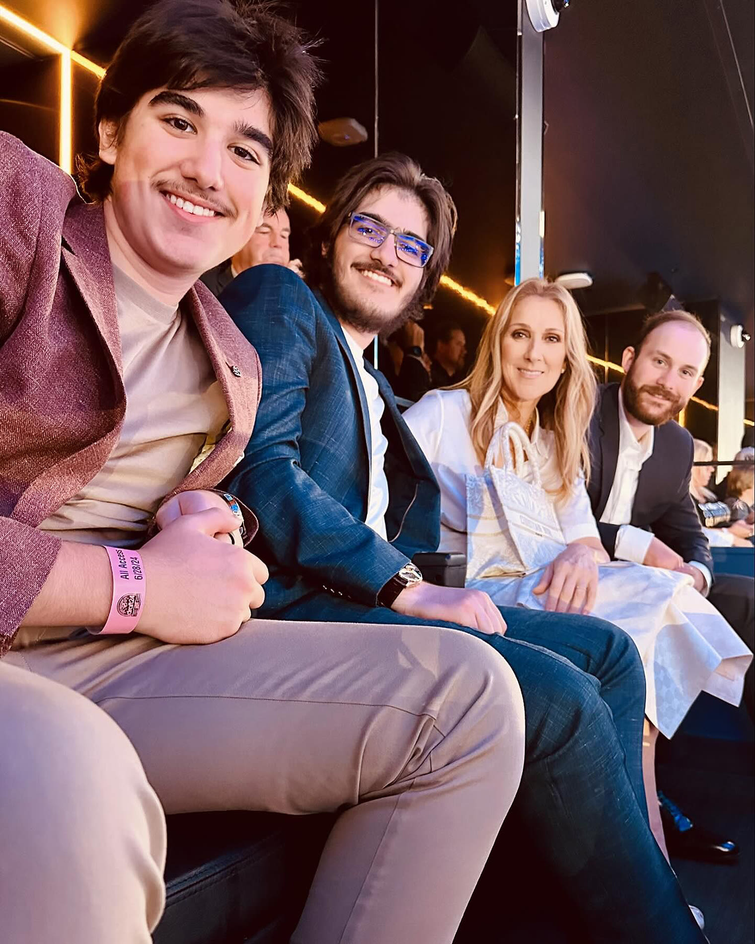 Celine Dion Brings Sons Rene-Charles, Nelson and Eddy to NHL Draft: ‘We Had a Lot of Fun’