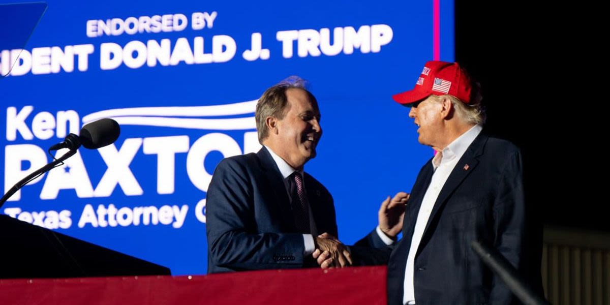 Texas AG Ken Paxton campaign ad mistakenly implicates Donald Trump