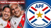 VER Perú vs. Paraguay [EN VIVO]: LINKS para ver partido amistoso FIFA previa a Copa América 2024