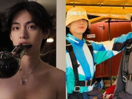 Taehyung reveals Jungkook flew 'right away' to Hawaii after he said he missed him; BTS singer goes shirtless in new pics